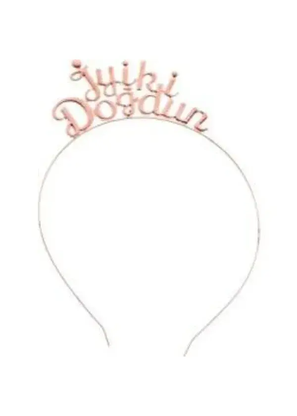 İyi ki Doğdun Rose Gold Metal Taç