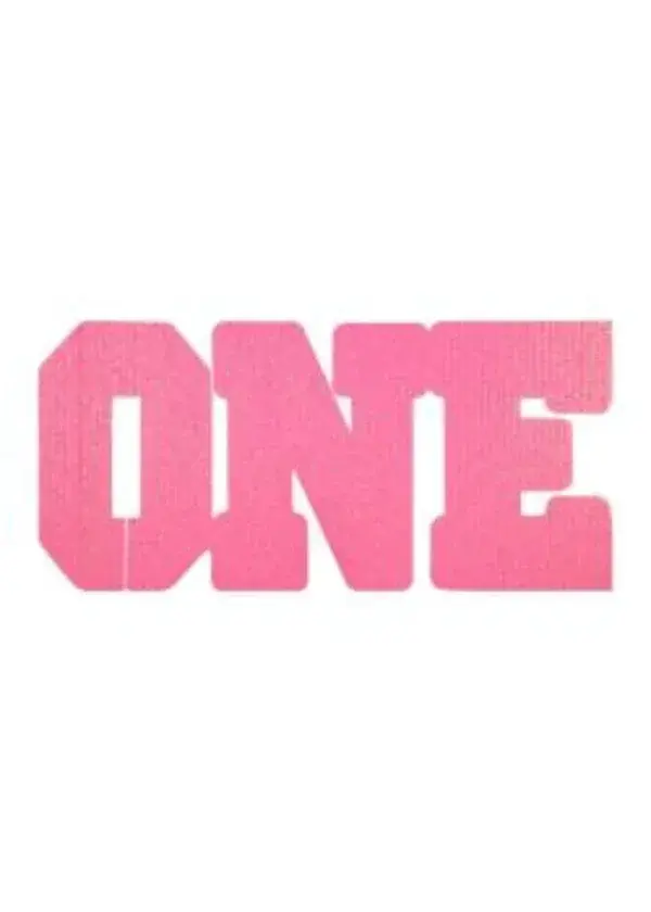 One Pembe Strafor Süs