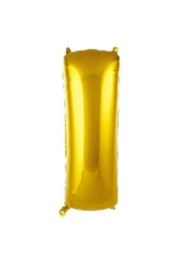 I Harf Folyo Balon Altın 75cm