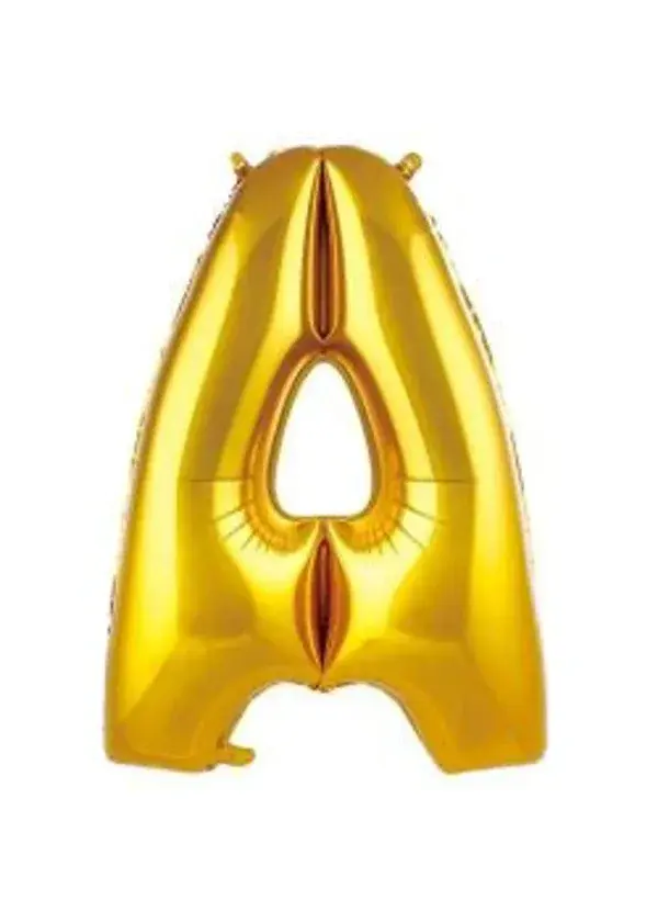 A Harf Folyo Balon Altın 75cm