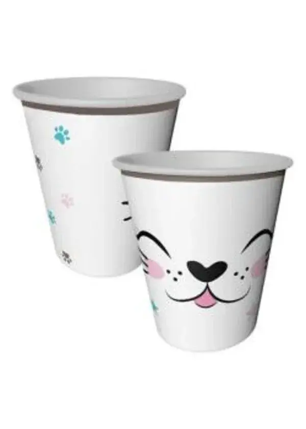 Miss Cat Karton Bardak 8'li