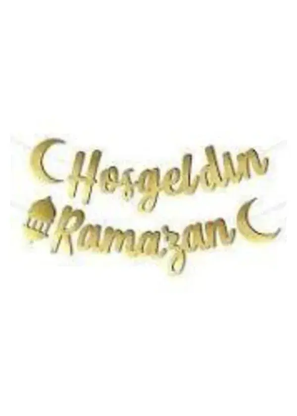 Kaligrafi Banner Hoşgeldin Ramazan
