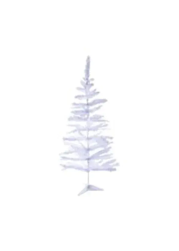 Yılbaşı Çam Ağacı Beyaz 90cm 72dal