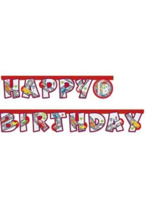 Trafik Happy Birthday Banner