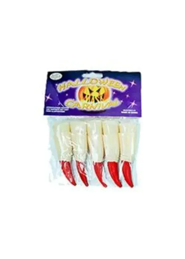 Plastik Tırnak Kırmızı