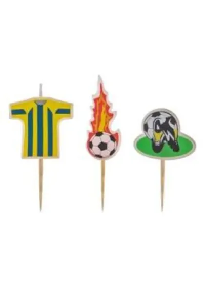 Fenerbahçe Temalı Mum Seti 3'lü