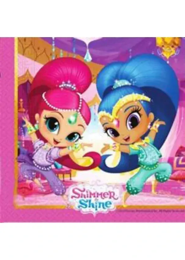 Shimmer And Shine Peçete 20'li