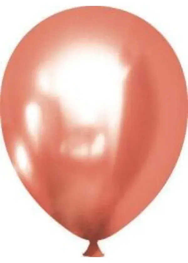 Krom Rose Gold Balon 50'li Paket