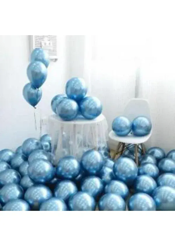 Krom Mavi Balon 50'li Paket