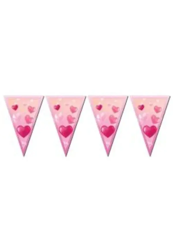 Pembe Kalpli Üçgen Flama