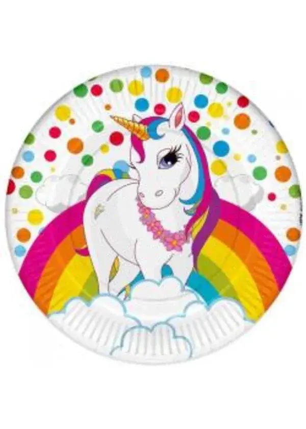 Unicorn Rainbow Karton Tabak 8'li