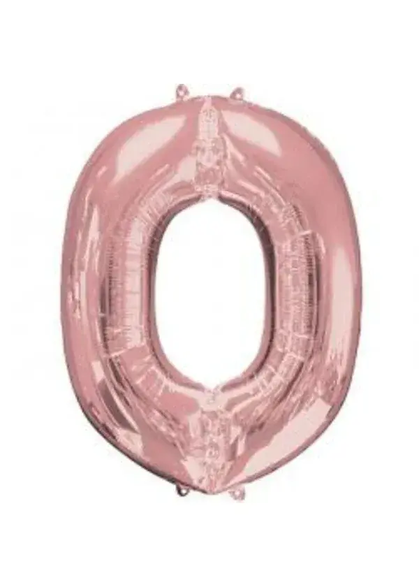 O Harf Folyo Balon Rose Gold 100cm