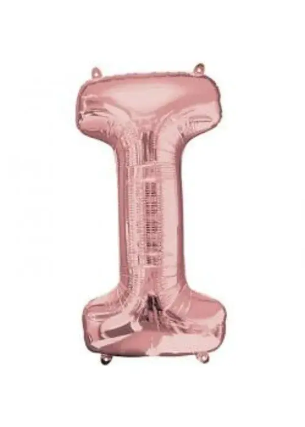 I Harf Folyo Balon Rose Gold 100cm
