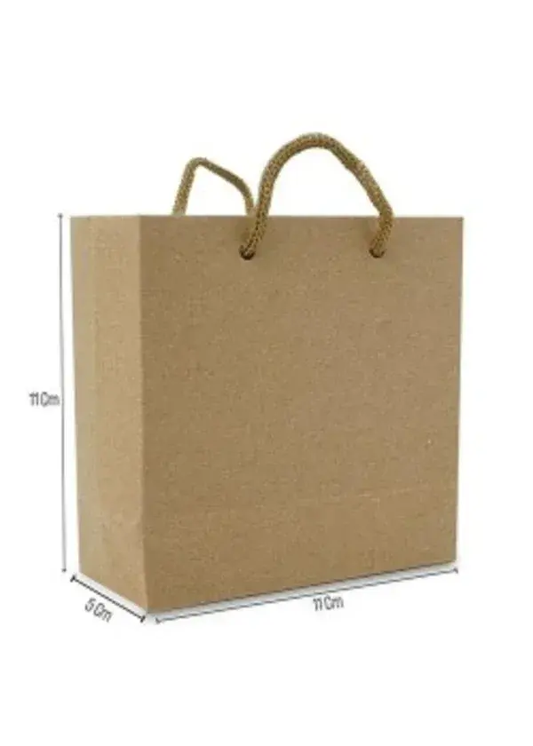 Kraft Karton Çanta 11x11cm 50'li