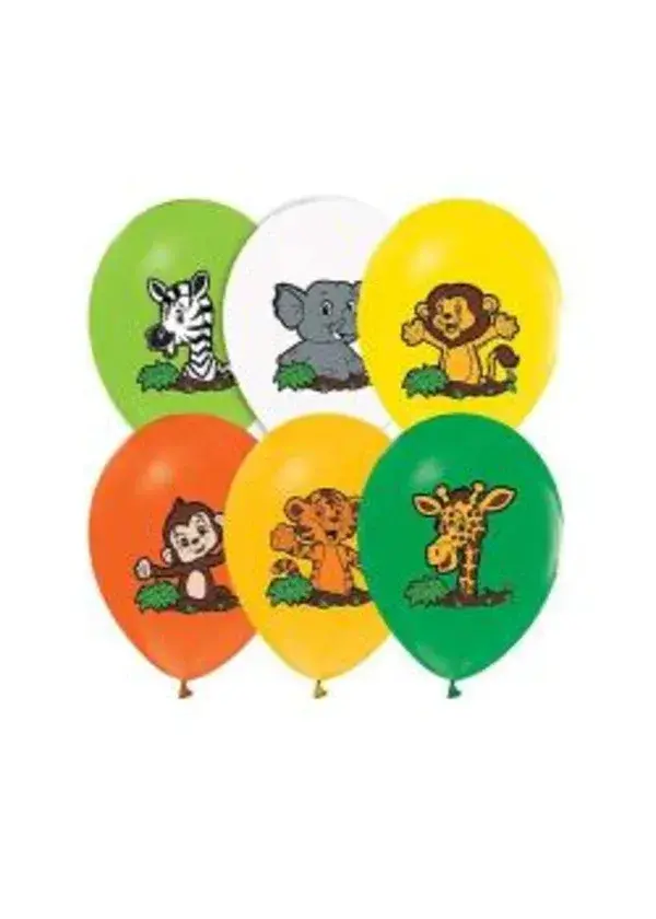 Safari Temalı Balon 5'li Paket