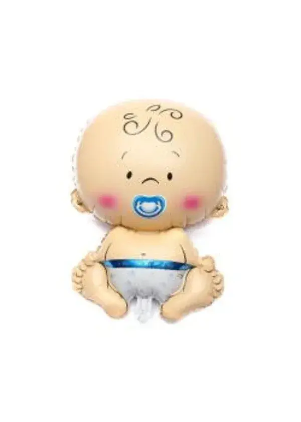 Bebek Mavi Folyo Balon 60cm