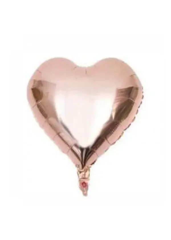 Rose Gold Kalp Folyo Balon 60cm