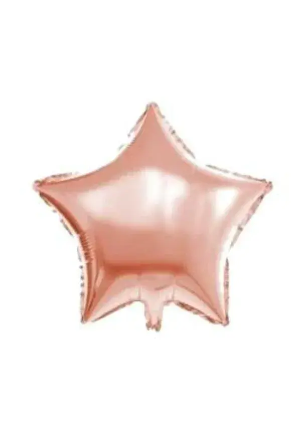 Rose Gold Yıldız Folyo Balon 45cm