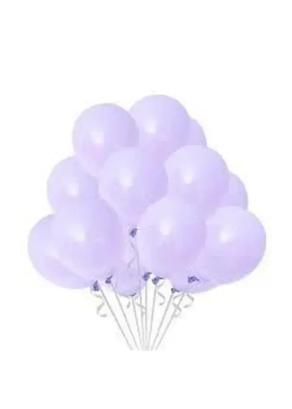 Makaron Lila Balon 100'lü Paket