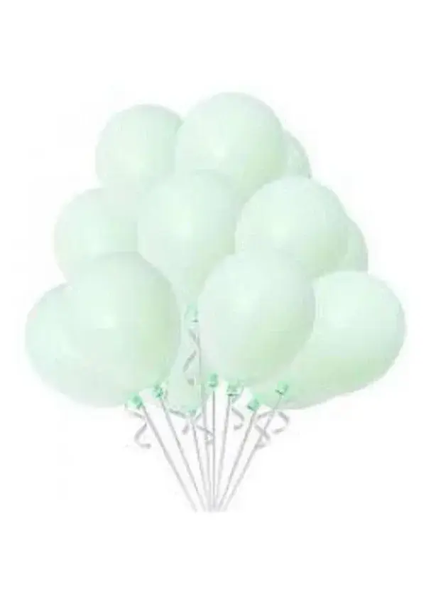 Makaron Su Yeşili Balon 100'lü Paket