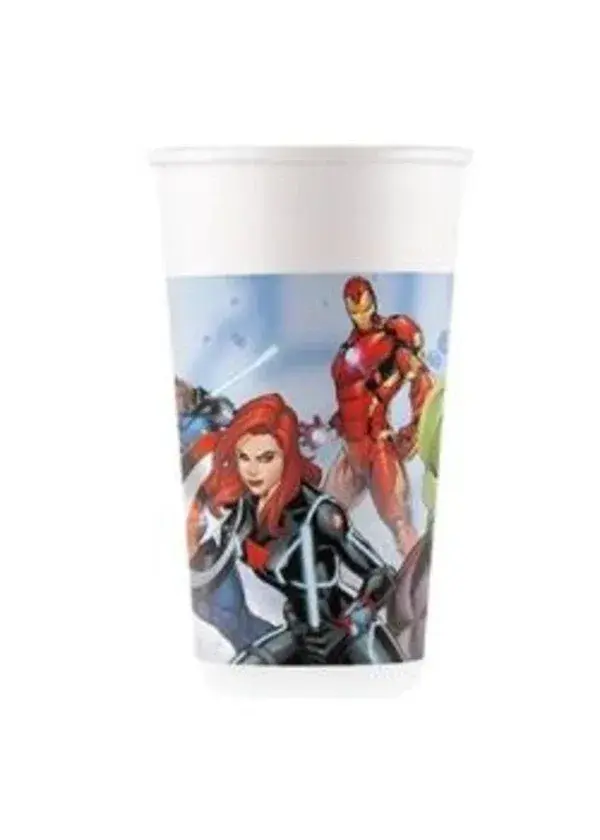 Avengers Karton Bardak 8'li