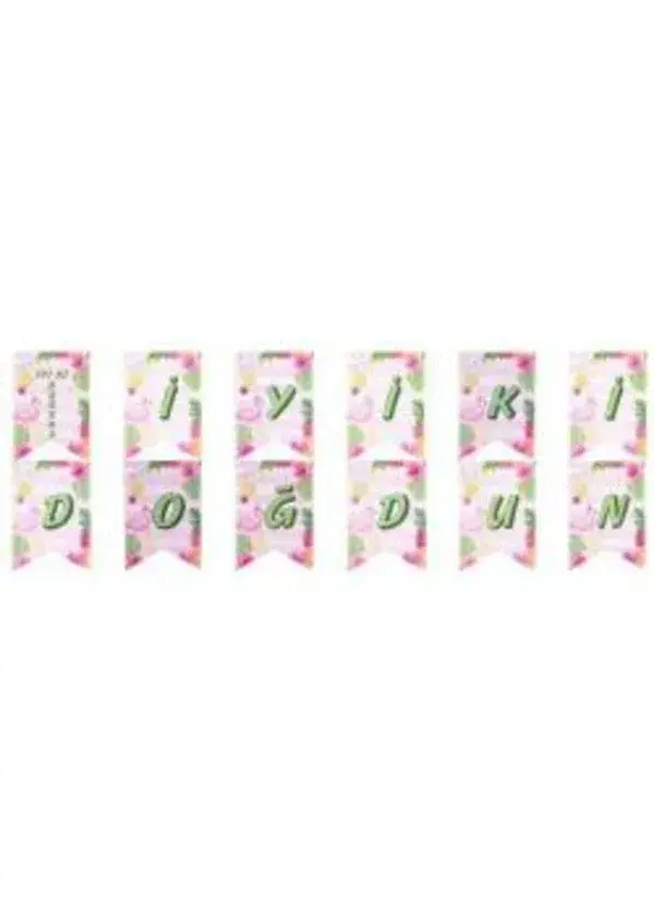 Flamingo İyi Ki Doğdun Harf Banner