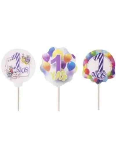 1 Yaş Balonlu Kürdan 20'li