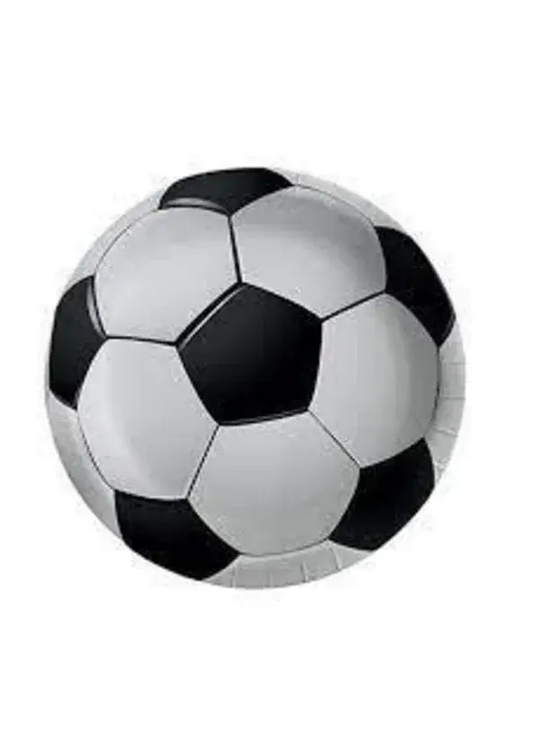 Futbol Partisi Karton Tabak 8'li