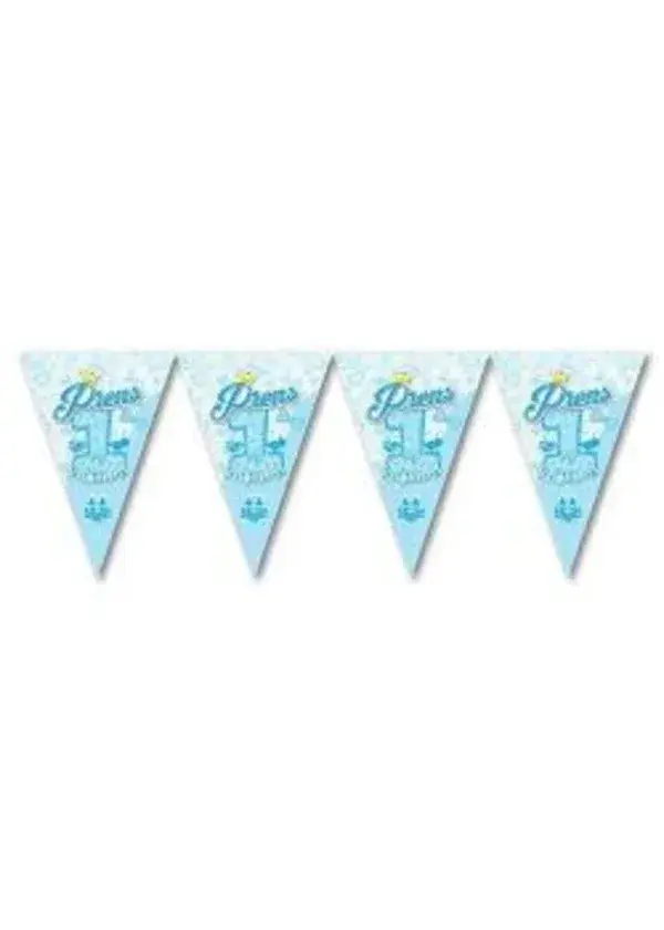 Prens 1 Yaşında Üçgen Flama