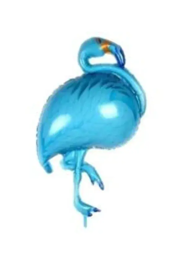 Flamingo Folyo Balon Mavi 105x51cm