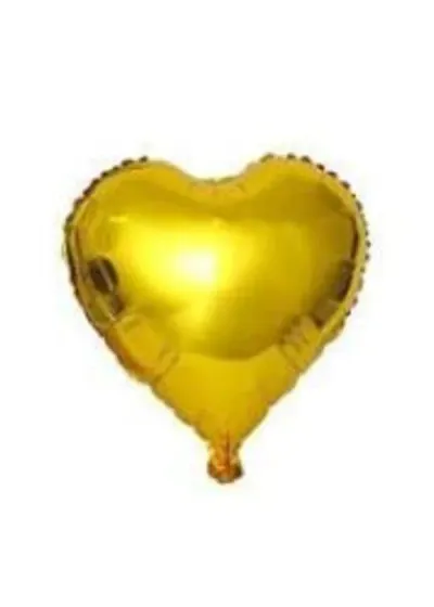 Altın Kalp Folyo Balon 100cm