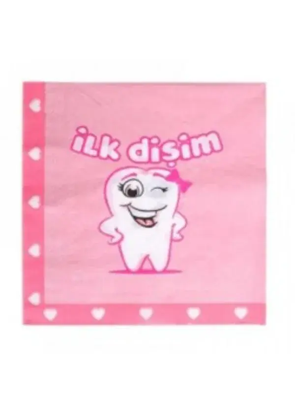 İlk Dişim Kız Peçete