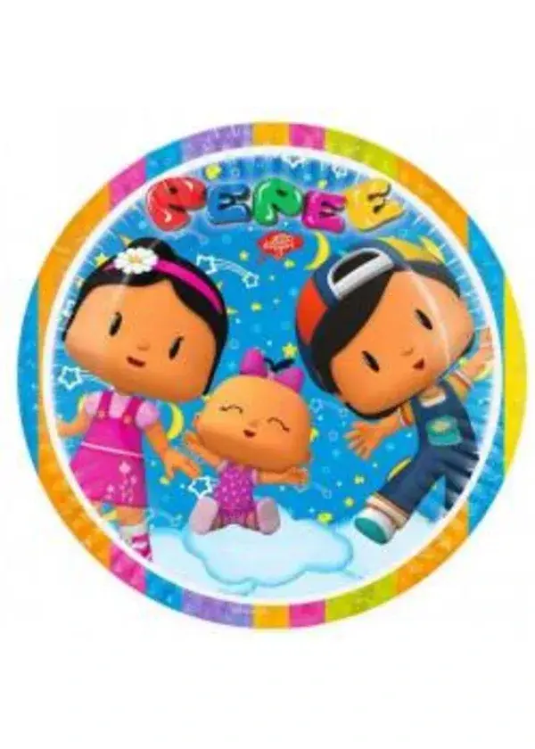 Pepee Renkli Düşler Tabak 8'li
