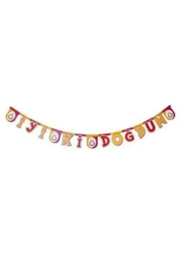 Galatasaray İyi Ki Doğdun Harf Banner