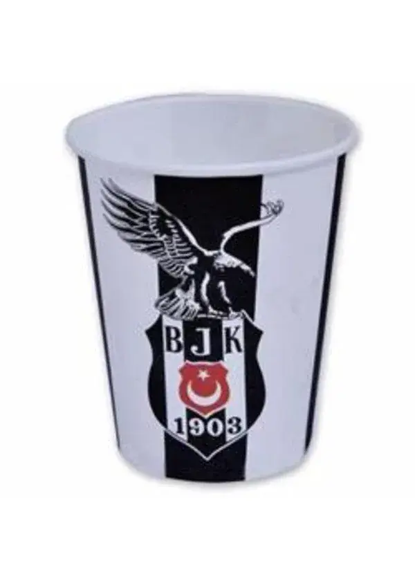 Beşiktaş Karton Bardak 8'li