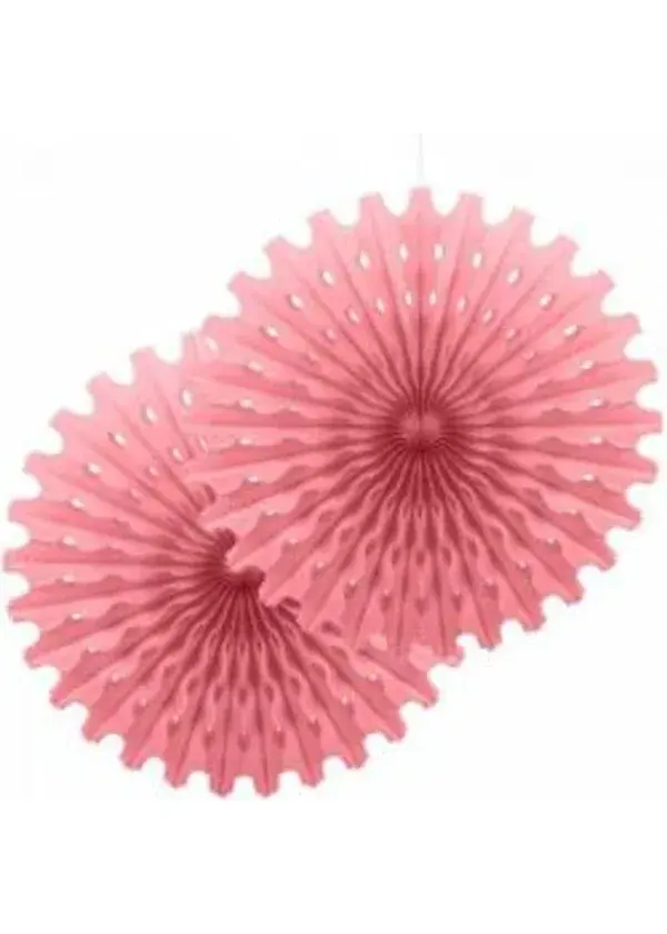 Pembe Yelpaze Süs 2'li