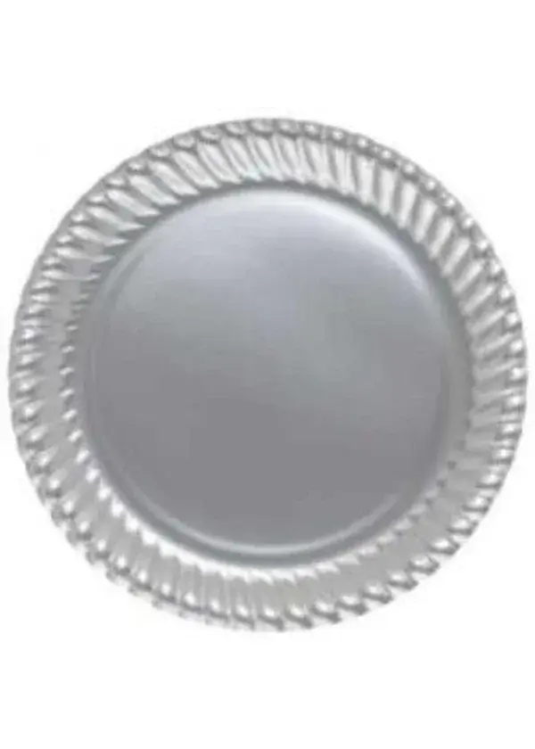Gümüş Karton Tabak 8'li