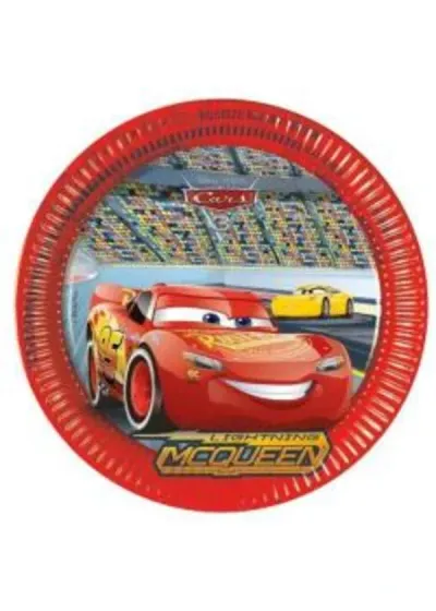 Cars 3 Karton Tabak 8'li