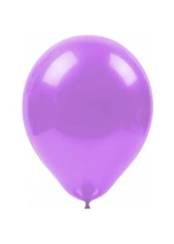 Metalik Lila Balon 10'lu Paket