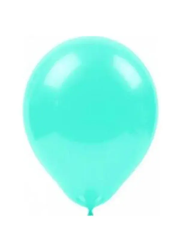 Pastel Su Yeşili Balon 10'lu Paket