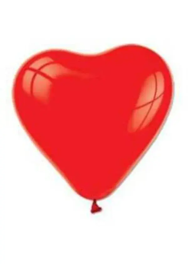 Kırmızı Kalp Balon 5'li Paket