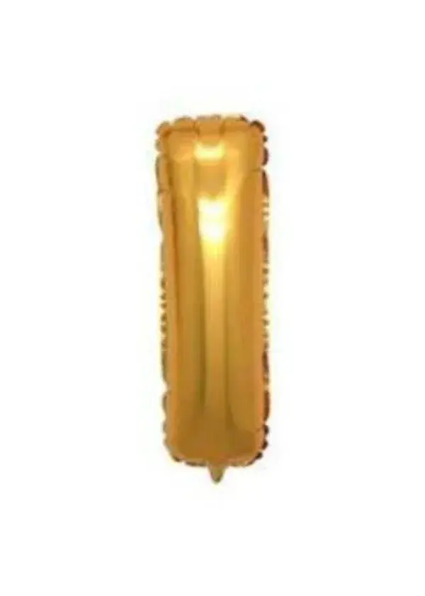 I Harf Folyo Balon Altın 40cm