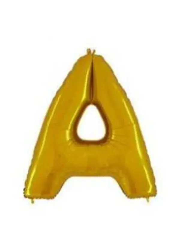 A Harf Folyo Balon Altın 40cm