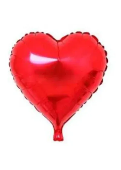 Kırmızı Kalp Folyo Balon 60cm