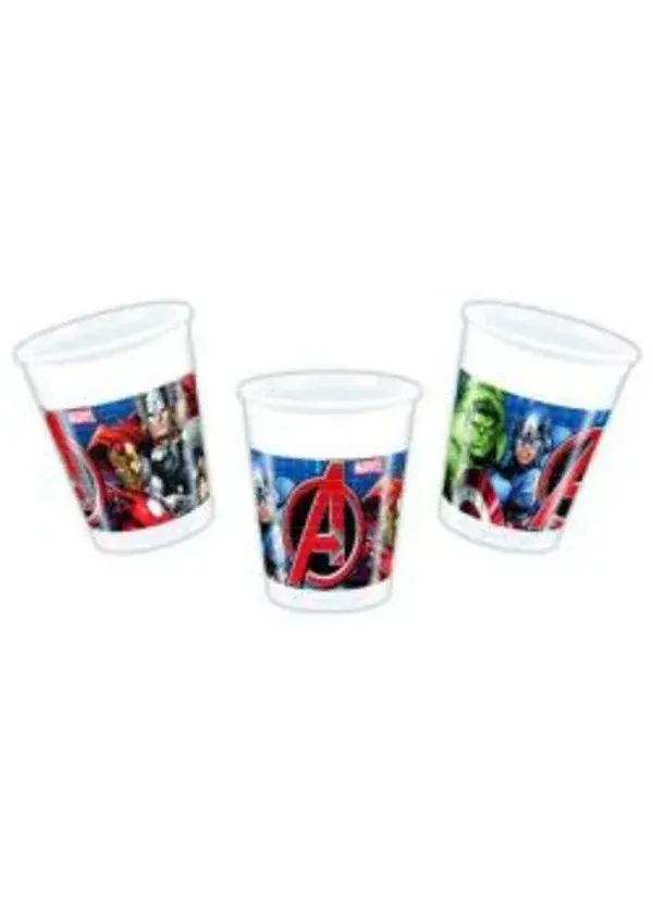 Avengers Plastik Bardak 8'li
