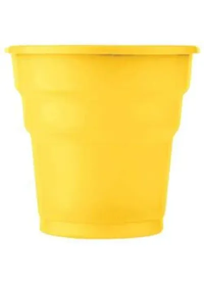 Plastik Sarı Bardak 24'lü