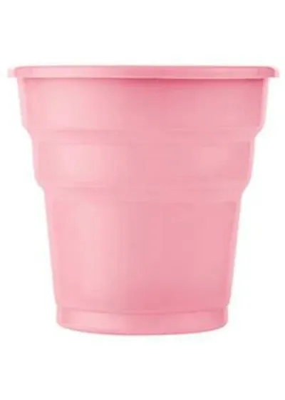 Plastik Pembe Bardak 24'lü