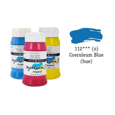 Daler Rowney System 3 Original Akrilik Boya Coeruleum Hue