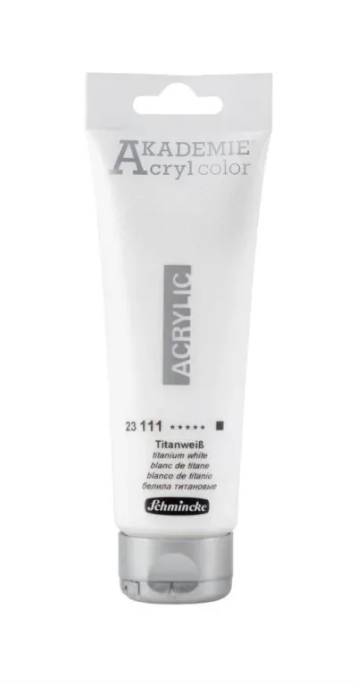 Schmincke Akademie Akrilik Boya 40 ml 111 Titanium White