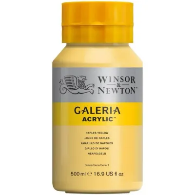 Winsor & Newton Galeria Acrylic 500 ml Naples Yellow 422